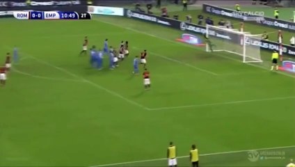 اهداف مباراة روما و امبولي ١٧-١٠-٢٠١٥