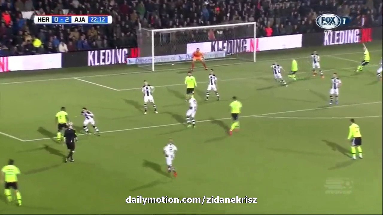 0-2 Nemanja Gudelj Amazing Goal HD | Heracles v. Ajax Amsterdam 17.10.2015 HD