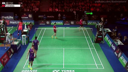 Final MD - Lee Yong Dae/Yoo Y. Seong vs Fu Haifeng/Zhang Nan - Yonex Japan Open 2015 이용대 Part 1