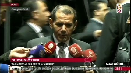 Dursun Özbek: "Her geçen gün üstüne koyarak geliyoruz..."