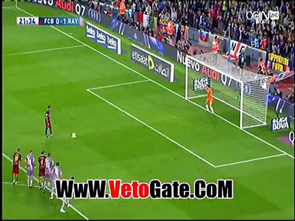 "نيمار"يتعادل بالهدف الاول برشلونه فى رايو فاليكانو