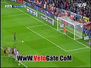 "نيمار"يتعادل بالهدف الاول برشلونه فى رايو فاليكانو