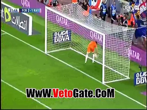 نيمار يتقدم بالهدف الثانى برشلونه فى رايو فاليكانو