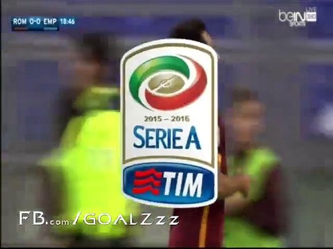ملخص لمسات صلاح أمام إمبولي اليو في الدوري الايطالي 17/10/2015