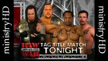 The Unholy Alliance Era Vol. 9 | The Undertaker & Big Show vs Farrooq & Bradshaw Tag Titles Match 8/23/99