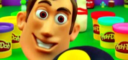 Play-Doh Ten-pin Bowling Woody VS Thomas! Surprise Eggs Disney Cars 2 Frozen Shopkins Toys FluffyJet [Full Episode]