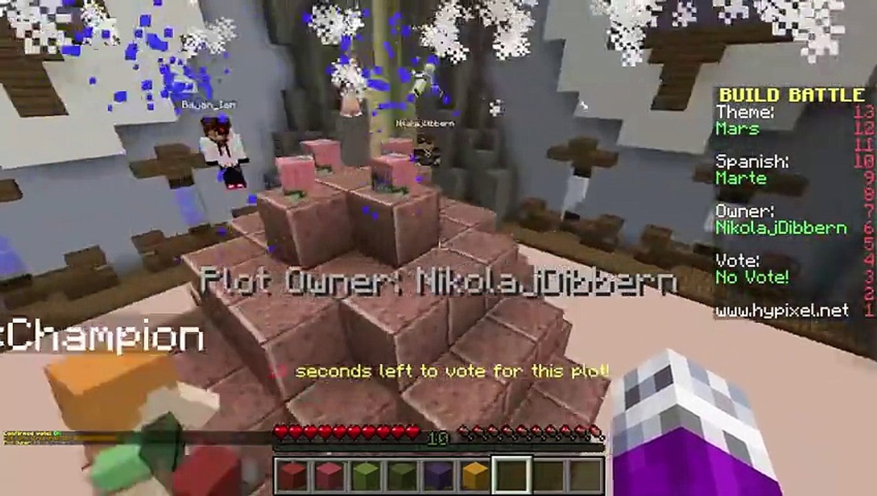 BUILD BATTLE- MARTE,EL HIJO DE BATMAN Y EL PESCADOR - YouTube