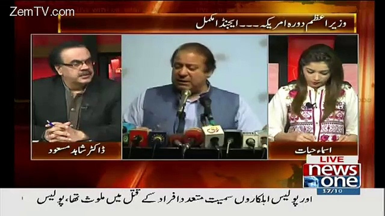 Nawaz Sharif Ke Ilawa Kis Kis Per Hamle Ka Khatra Hai.. Shahid Masood Telling