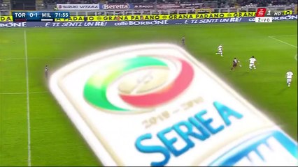Daniele Baselli 1:1 | Torino - AC Milan 17.10.2015 HD