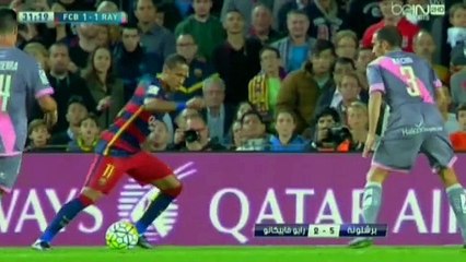 أهداف مباراة برشلونة ورايو فاييكانو في الدوري الإسباني