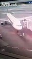 LiveLeak.com Singapore Airlines A333 at Singapore Landing Gear Collapse