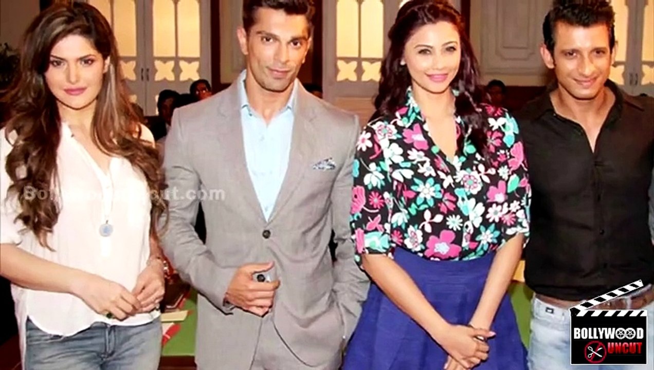 Hate Story 3 Trailer Launch _ Zarine Khan_ Karan Singh_ Sharman Joshi_ Daisy Sha
