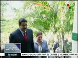 Mandatarios de Venezuela y Santa Lucía estrechan lazos de cooperación