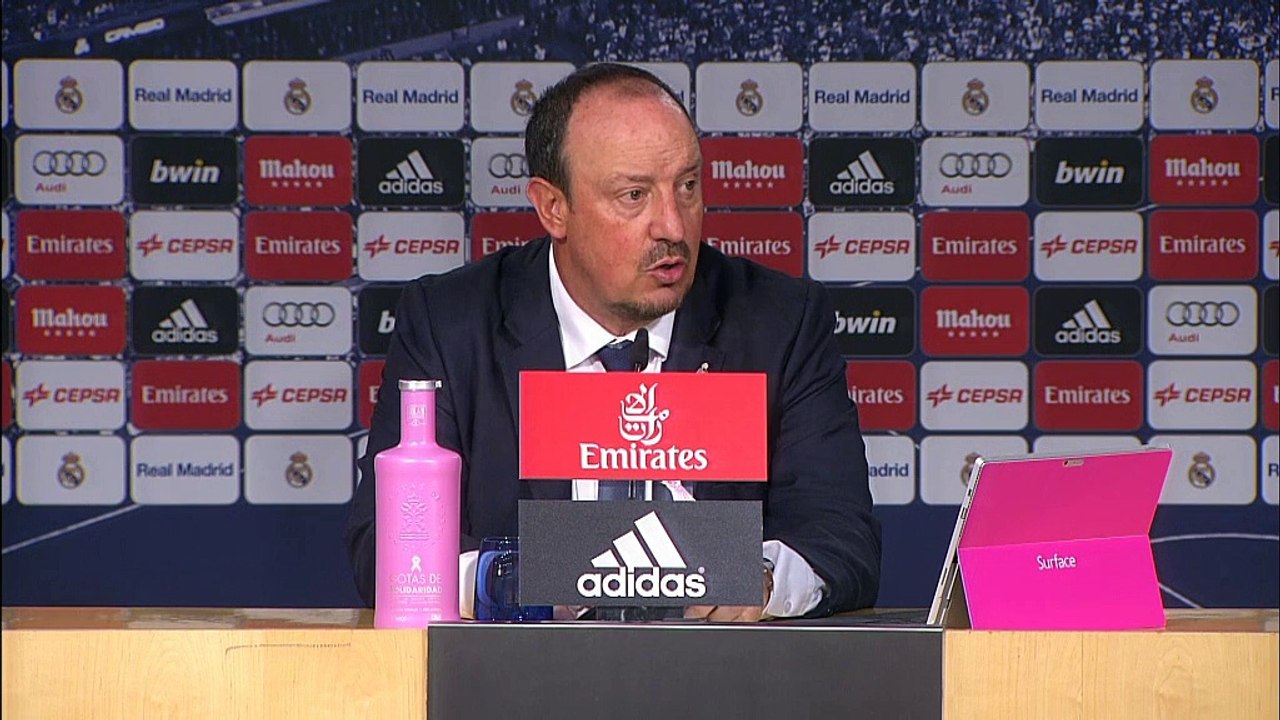 8e j. - Benítez : "Je ne sais pas si Benzema pourra jouer contre le PSG"