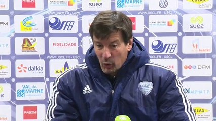 USCL - Brest (J11 S15/16) : Conférence de presse des entraîneurs