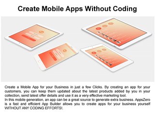 Mobile App Building Platform