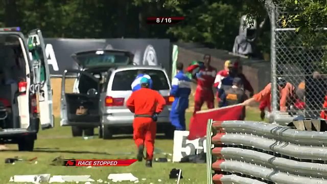 Massive Touring Car Crash at Brands Hatch July 2010 [BTCC/Eurocup] LIVE FEED