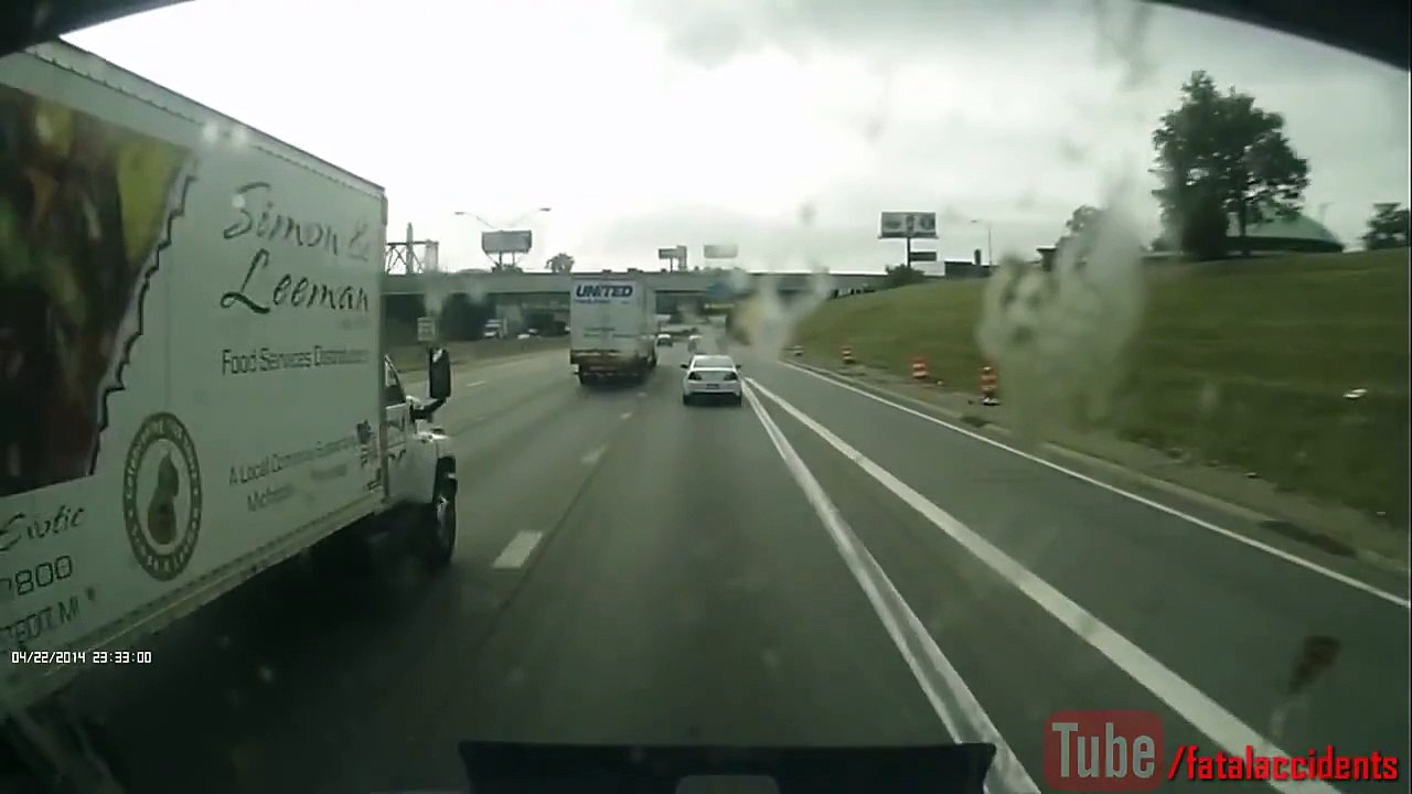 Car Caused Semi Truck To Crash