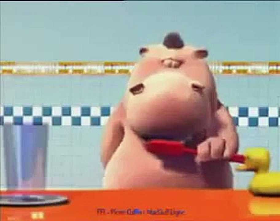 Brush your teeth with Hypo! Hypo ne invata cum sa ne spalam pe dinti.