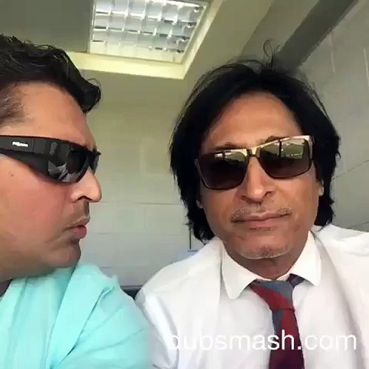 Rameez Raja's Dubsmash Debut With Fakher Alam