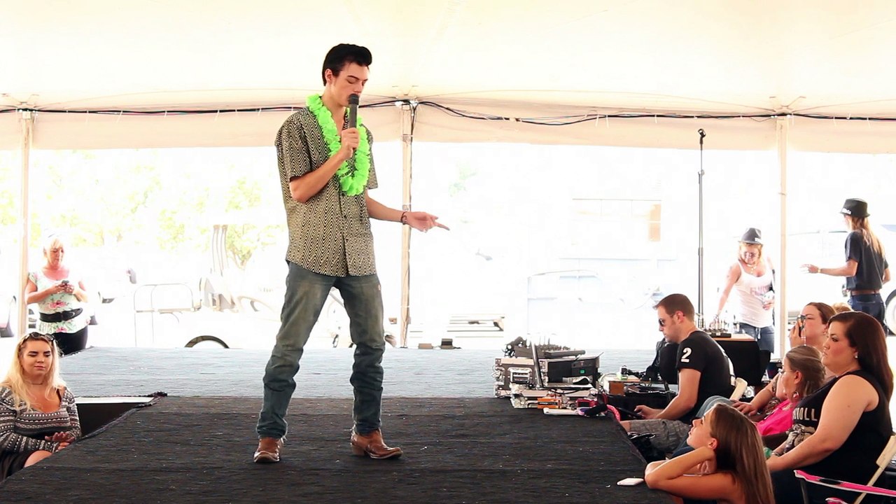 Alex Swindle sings 'Any Day Now' Elvis Week 2015