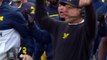 Michigan scores and now up on Michigan State, 17-7. Jim Harbaugh is pumped!