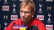 Tottenham vs Liverpool 0-0 - Jurgen Klopp Post Match Interview