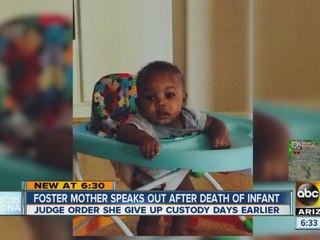 Valley foster mother speaks out after death of infant