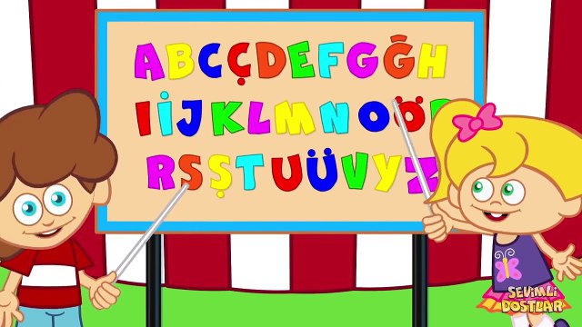 ABC Alfabe 30 Şarkı bir arada Sevimli Dostlar Eğitici Çizgi Film Çocuk Şarkıları V