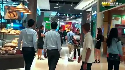 Fighting Over a GIRL at the Shopping Mall