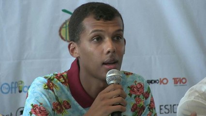 Le chanteur Stromae "ravi" d’être à Kigali