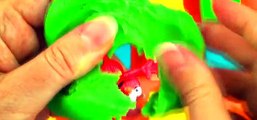 Play-Doh Surprise Eggs Peppa Pig Elmo Thomas Tank Engine Shopkins Lalaloopsy Cars 2 Toys FluffyJet [Full Episode]