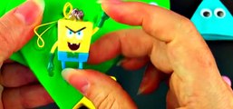 Play-Doh Shapes Surprise Eggs Spongebob Thomas Tank Engine Toy Story Donald Duck Toys FluffyJet [Full Episode]