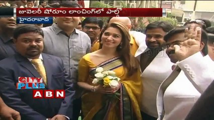 Tamanna launches Manepally Jewellers at Punjagutta (18-10-2015)