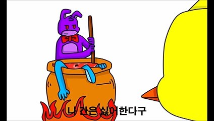{FnaF}프레디에서의 5일밤 패러디-무언가의 번데기 Parody Animation