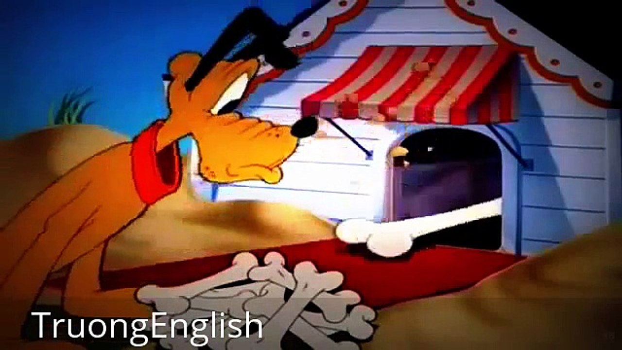 Walt Disney Animated movie film: Pluto. Plutopia (1 hour) animated cartoon,