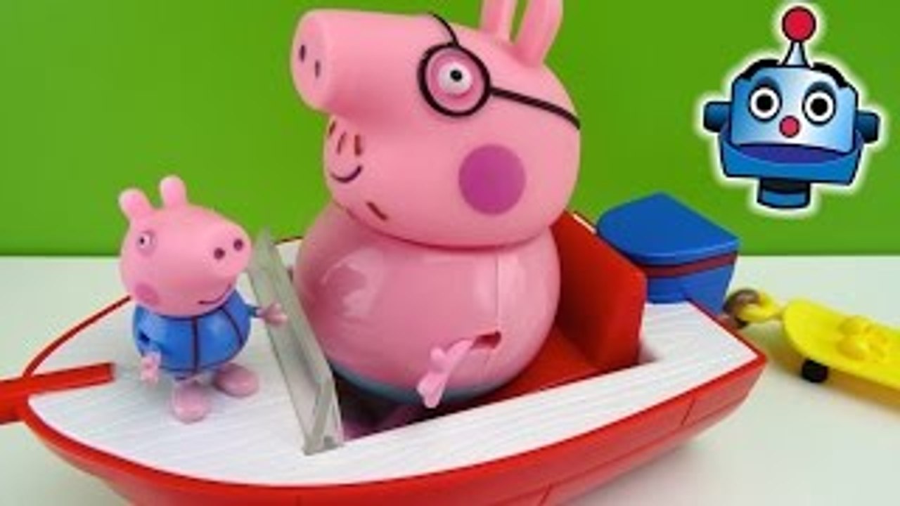 Peppa Pig Barco de Vacaciones Holiday Splash Speedboat - Juguetes de Peppa Pig
