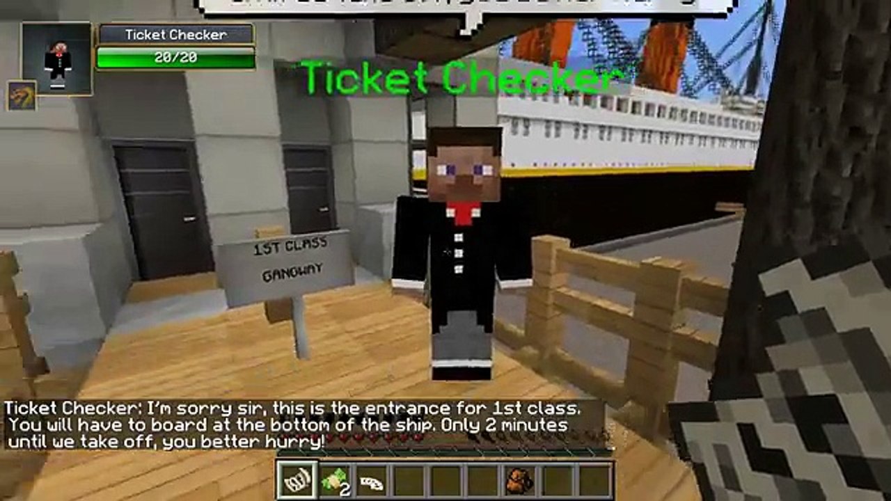 PopularMMOs Minecraft: TITANIC MOVIE - Pat and Jen Custom Roleplay [1] GamingWithJen