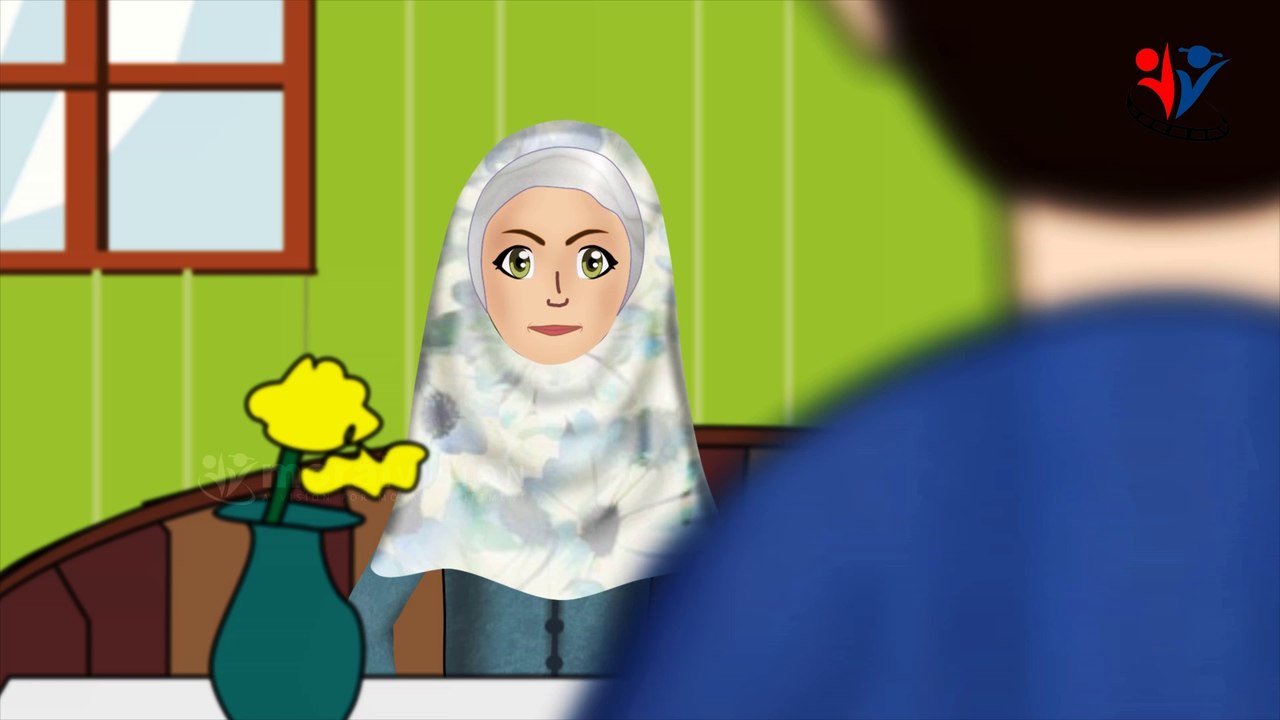 Dua when entering Toilet - Abdul Bari Islamic Cartoon