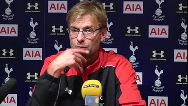 Tottenham Hotspur 0 - 0 Liverpool | Jurgen Klopp post match presser