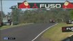 Damien Flacks car catches fire after crash at Bathurst 1000 in New South Wales