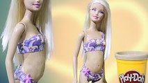 Como Fazer Barriga de Grávida na Barbie com Play-Doh Barbie Doll Story