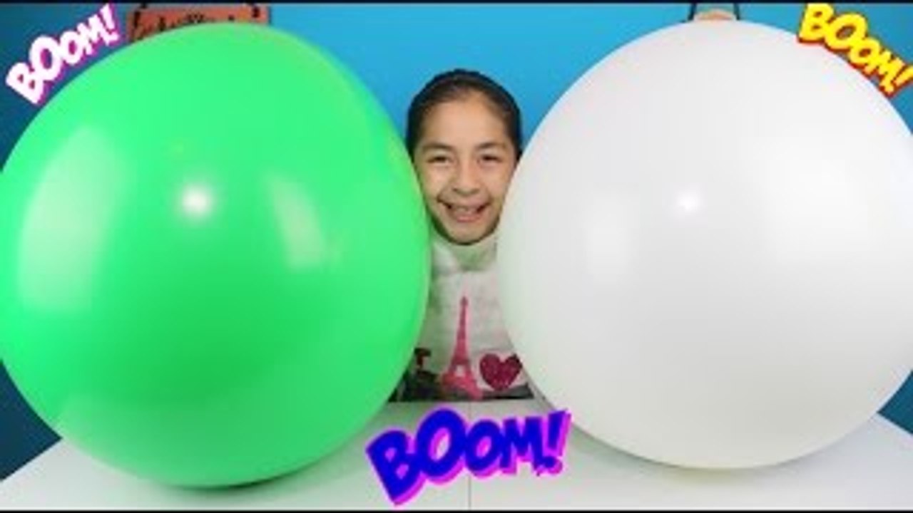 2 Giant Balloon Surprise Kinder Surprise Spiderman Inside Out Ninja Turtles |B2cutecupcake