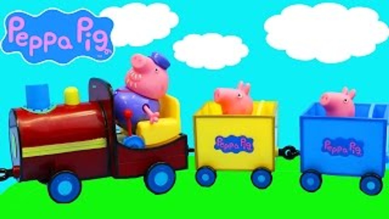 Peppa Pigs Train Ride & Lego Duplo Gate to Minnie Mouse, Frozen Elsas Castle & Disney Ca