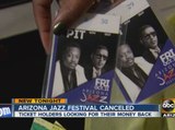 Canceled Arizona Jazz Festival leaves concert-goers confused