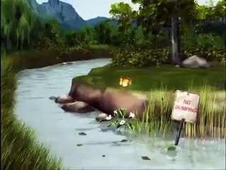 Don't Dump Garbage In Water Stream