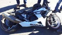 GoPro: Suzuki GSXR 1000 - Motorcycle Accident / GSX-R1000 Motorcycle Crash