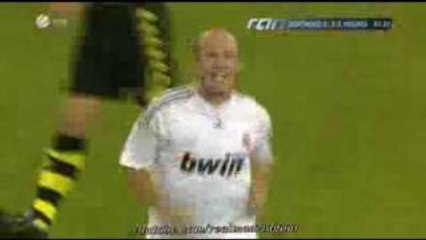 BvB vs. Real Madrid - 0:2 - Robben Super Goal