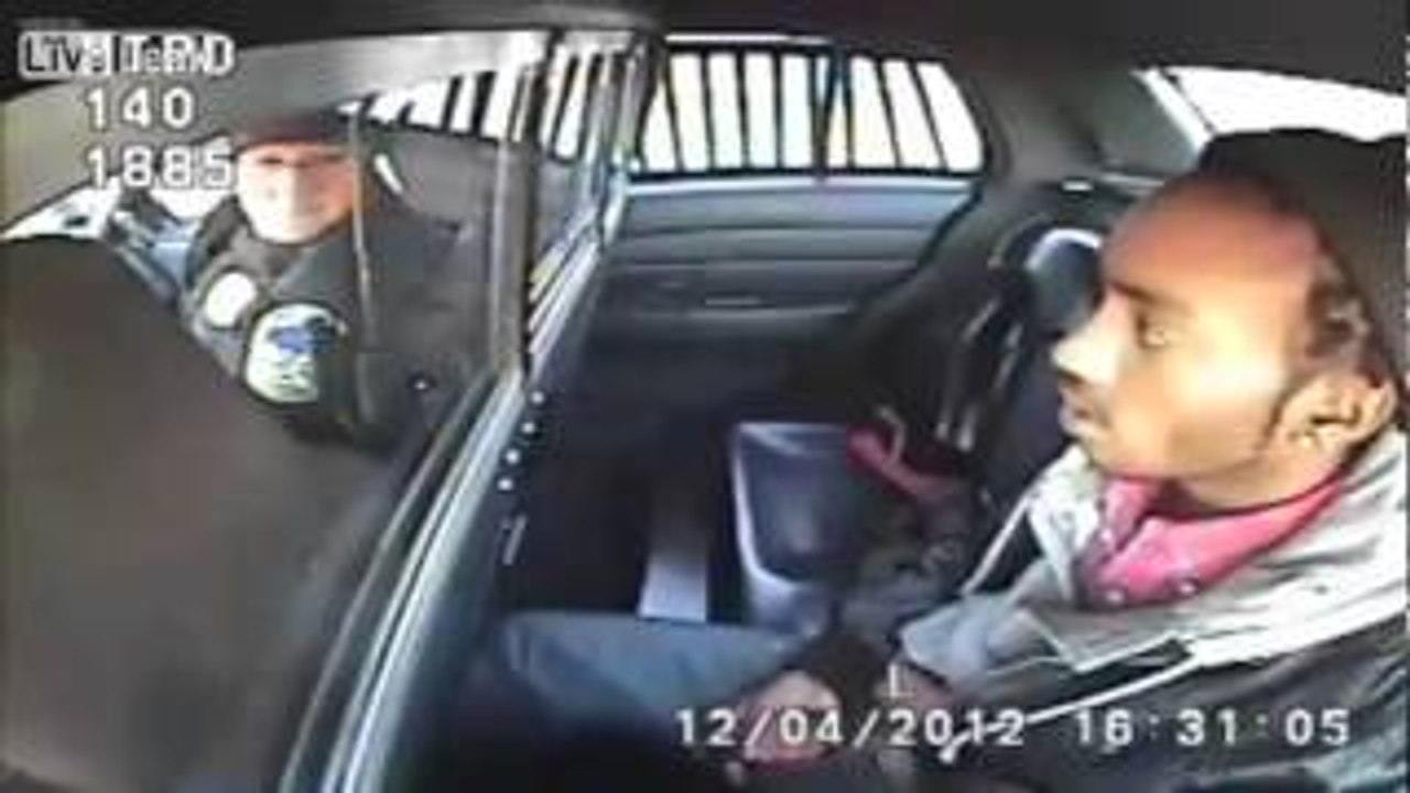 Criminal Pulls Gun In Back Seat of Police Car!!