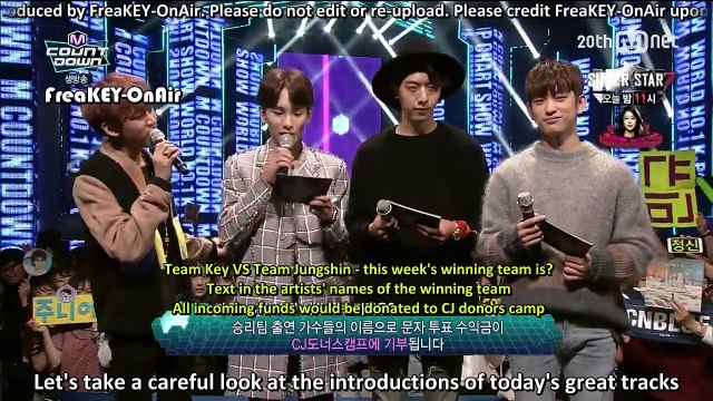 [ENG SUB]151015 M!Countdown Key cut